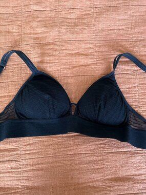 Black Lively Padded Bralette Small